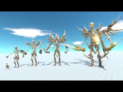 Skeleton of Evolution (God Skeleton) - Animal Revolt Battle Simulator