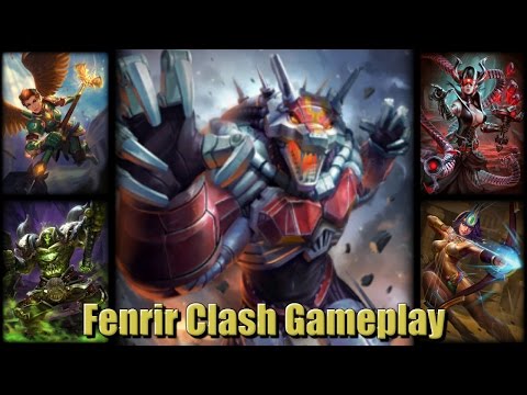 SMITE: Fenrir Clash Gameplay - Our Randoms Actually Played Well?!
