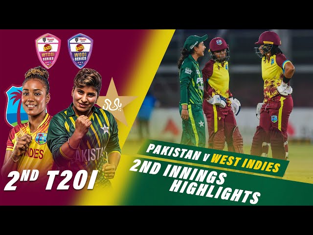 2nd Innings Highlights | Pakistan Women vs West Indies Women | 2nd T20I 2024 | PCB | M2F2U