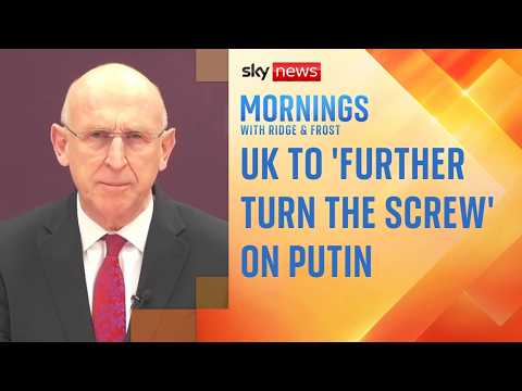 Defence secretary vows to 'double down' on Putin but won't be drawn on Iran threat