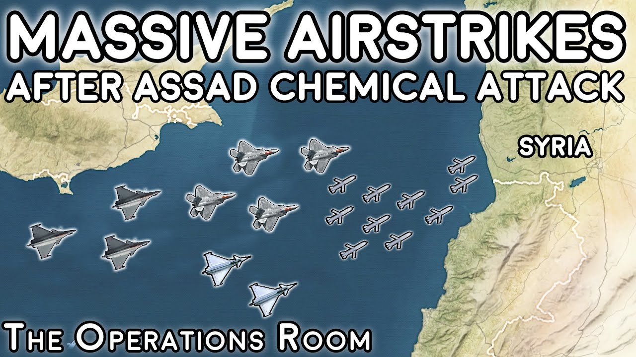 Trump Launches Massive Airstrikes Against Syria After Chemical Weapons Attack