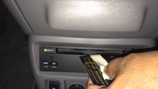 How to remove a stuck DVD or CD from a slot DVD player