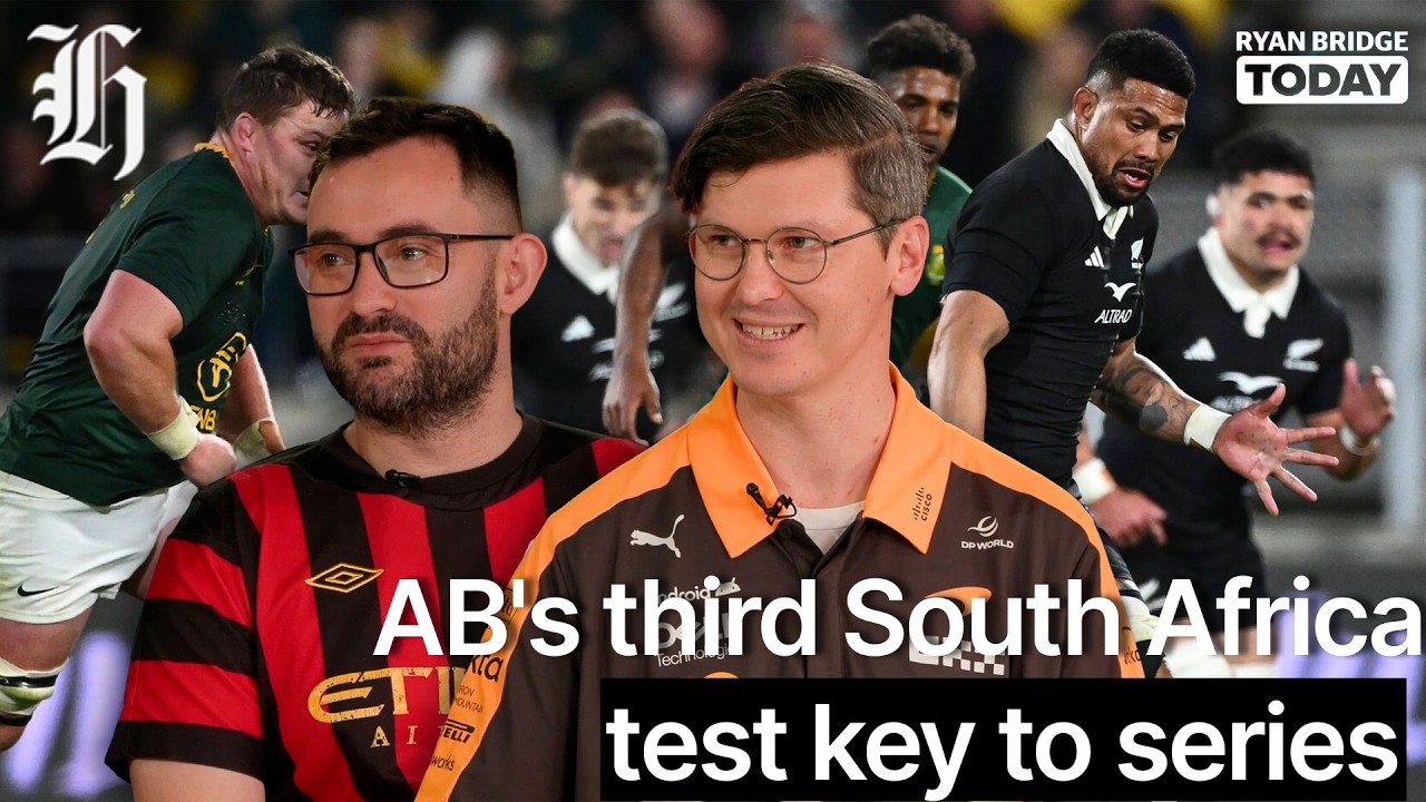 'The one that's all to play for': AB's third South Africa test key to series | Ryan Bridge TODAY