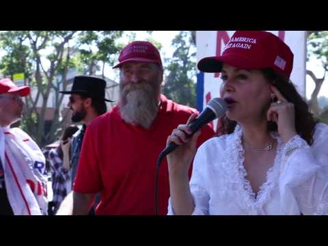 Breitbart Protest in Brentwood, Los Angeles