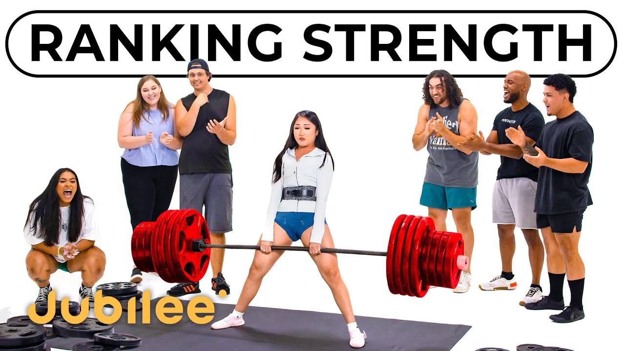 Men And Women Rank Themselves By Strength