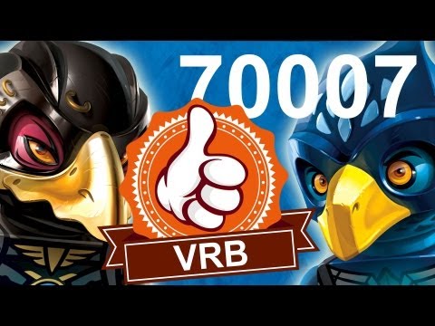 Обзор набора LEGO 70007 «Байк орла Эглора (Eglor's Twin Bike)», серии Легенды Чимы.