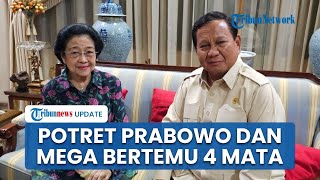 Potret Prabowo dan Megawati Bertemu 4 Mata saat Malam Hari, Para Elite Politik Ikut Mendampingi