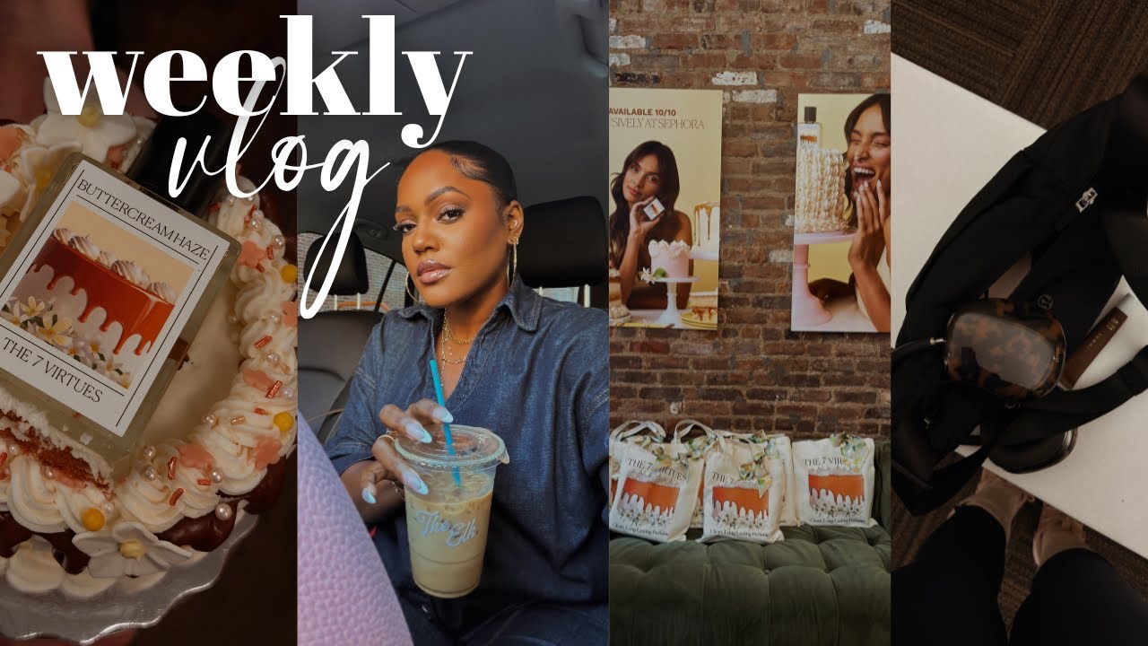 weekly vlog | weight gain after stopping ozempic, cake decorating class, new perfume + more