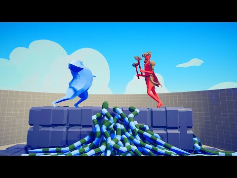 60x ZOMBIE SNAKE and EXPLODING ZOMBIE vs EVERY UNIT | TABS - Totally Accurate Battle Simulator