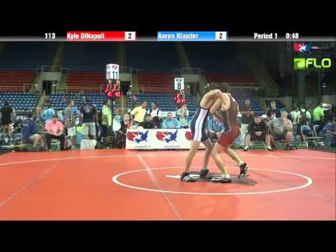 Cadet 113 - Kyle DiNapoli (New Jersey) vs. Aaron Klauder (Washington)