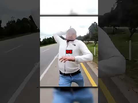Motociclista Enfrenta a Camionero Loco 😨
