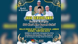 Download lagu Jago Bersholawat dalam Rangka 100 Hari Wafatnya Alm Bapak Sukri mp3