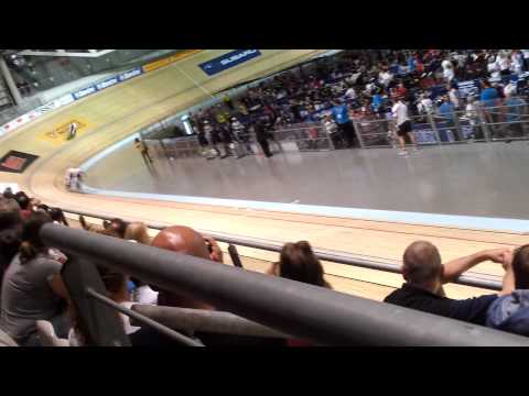 AUS men's team sprint qualifying v RUS