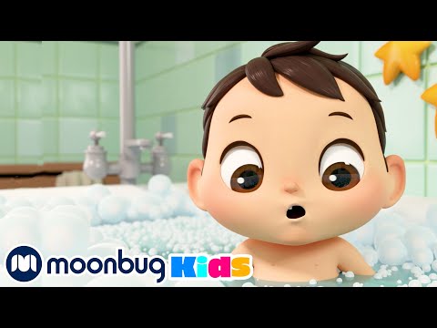Bath Song-Cartoons & Kids Songs-Moonbug Kids-Nursery Rhymes for Babies