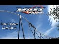 Maxx Force Final Update Aerial View 6 26 2019 At Six Flags Great America