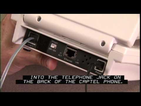 CapTel 800i: Plugging Everything In