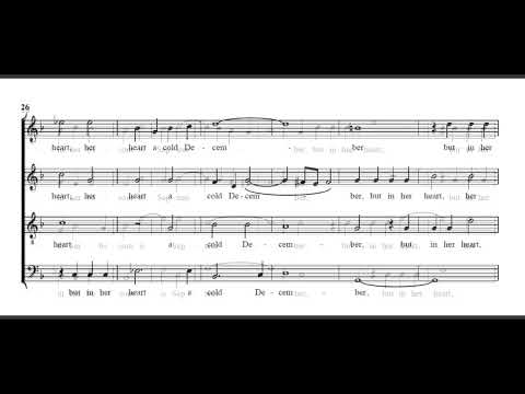 April is in my mistress' face Tenor part (Slower)