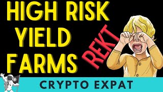 High Risk Degen Yield Farms Get Rekt , Low Risk Options, Ponzi Project