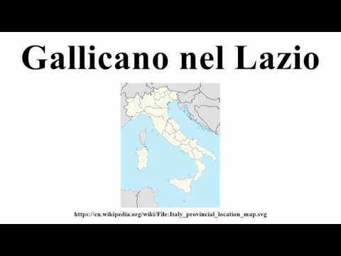 Gallicano nel Lazio