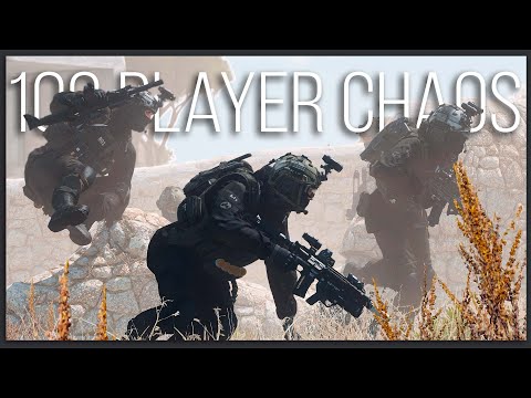 Leading 100-Player Milsim Combined Operations is Complete and Utter Chaos