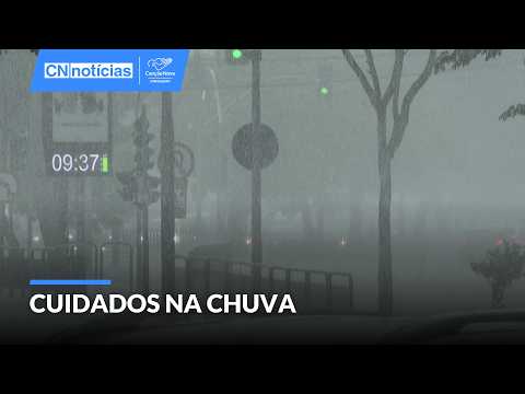 Defesa Civil alerta para os cuidados com as chuvas em São Paulo