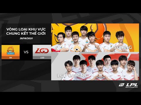 SN vs. LGD [Ván 1] - VÒNG LOẠI KHU VỰC CKTG - LPL Mùa Hè (2020)