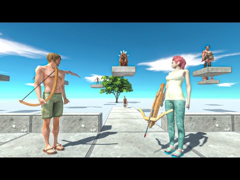 ⚡ARCHER COMPETITION🏹ARCHIE THE ARCHER VS CROSSBOW ANEKO⚡- Animal Revolt Battle Simulator