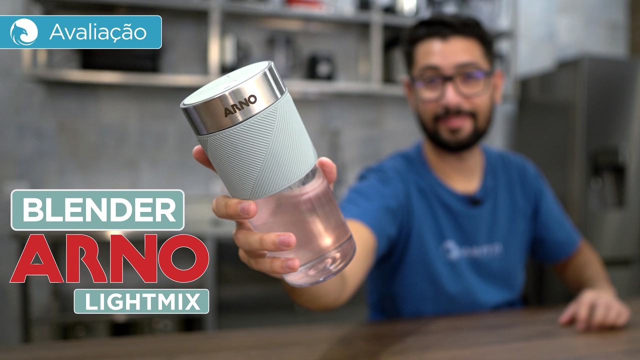 Miniatura da avaliação em vídeo de Mini Liquidificador Portátil WAP Blender Go 300W 127V