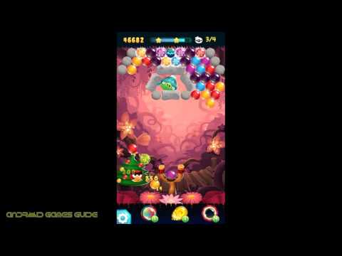 Angry Birds POP Bubble Shooter: Level 36: Walkthrough (3 STARS) HD