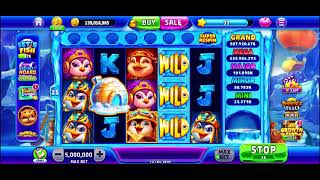 JackpotLand - Penguin Quest - Spin animation