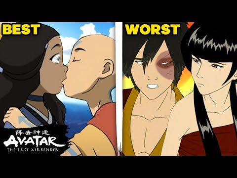 Ranking the Best and Worst Ships in Avatar & The Legend of Korra ????