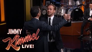 Ryan Gosling Teaches Jimmy Kimmel the Waltz