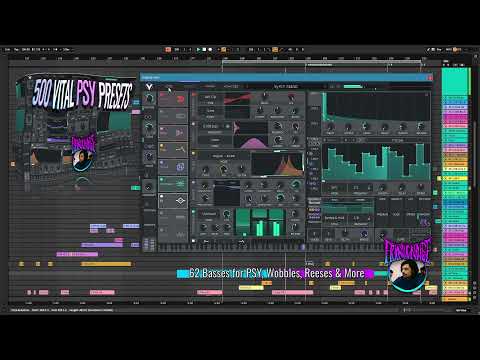 Frantic Noise VITAL Preset Pack Promo