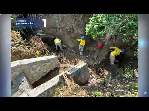 Avanzan mejoras viales en tramo hacia San Agustín, Usulután. NH12