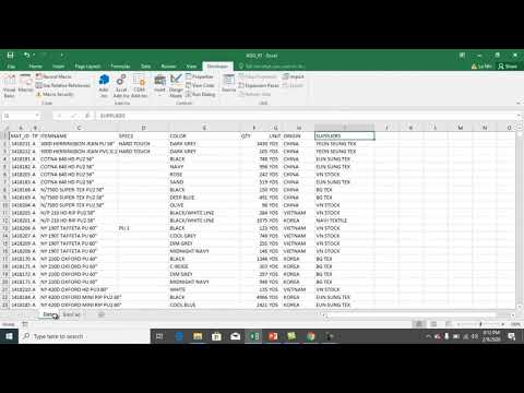 Excel VBA hướng dẫn Tổng hợp dữ liệu từ nhiều file khác nhau bằng Ado_VBA 01