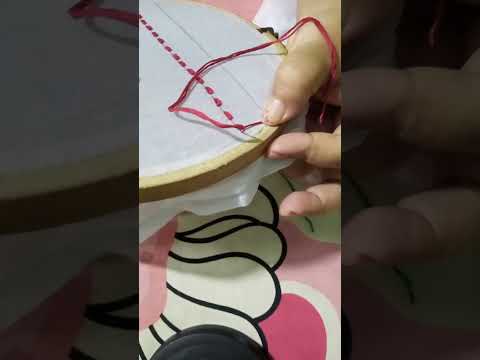 hand embroidery new flower design