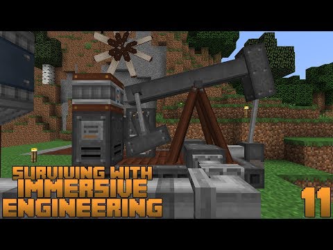 Surviving With Immersive Engineering :: E11 - The Pumpjack