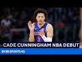Cade Cunningham Makes His NBA Debut for Pistons | CBS Sports HQ
