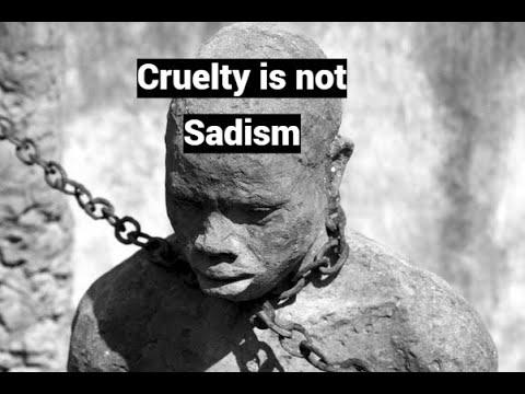 Cruelty is not Sadism: Narcissism, Not Pleasure