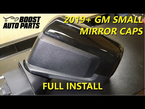 How to Remove or Replace Your 2019-2026 GM Small Mirror Caps (2019+ Silverado/Sierra) Install Guide