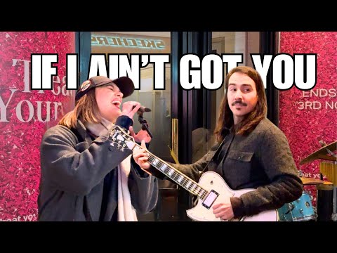 Street BUSKERS ASKED Me To SING – Alicia Keys, if I ain’t got you | Allie Sherlock Cover