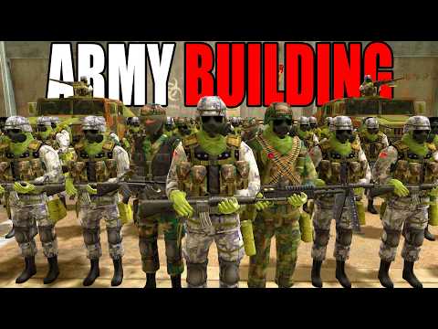 Army Building in this New ZOMBIE SURVIVAL Simulator is INSANE!