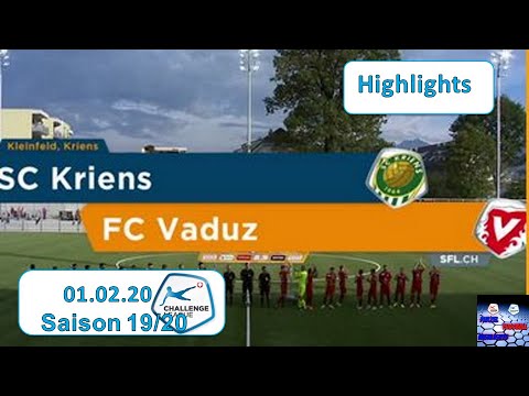 SC Sport Club Kriens 2-1 FC Vaduz 