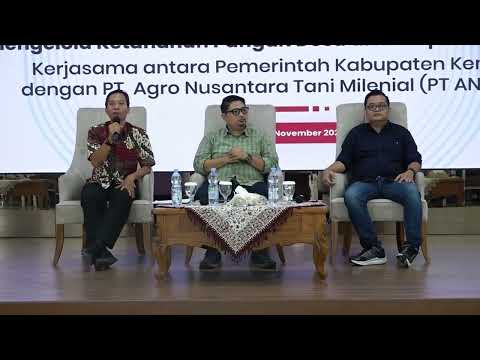 SOSIALISASI STRATEGI BUMDES MENGELOLA KETAHANAN PANGA N