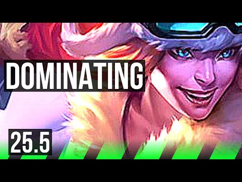 SEJUANI vs LILLIA (JGL) | Rank 6 Seju, Dominating | KR Challenger | 25.5