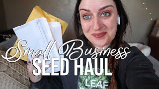 2021 Garden Seed Haul | Shopping Small with Wild Boar Farms, Etsy & More!
