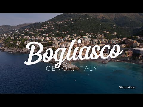 Discovering Bogliasco: A Drone Journey Through Paradise