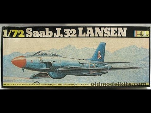 Final Reveal Video Heller JA 32 Lansen 1 72nd Scale