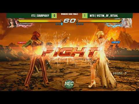 NEC 18: Tekken 7: Top 8: MTG | Victim_Of_Ritual vs ITS | SourPiggy