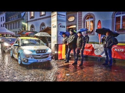 Ausschnitt ADAC Saarland Pfalz Rallye in St.Wendel 2016